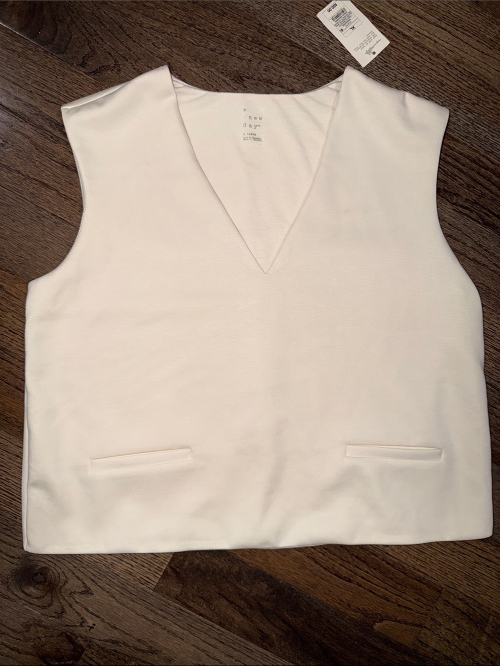 A New Day closed dress vest - XL